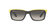 Ray-Ban RB4393M Sunglasses - Green on Rubber Yellow/Grey Gradient / 56 mm - 8056597764841