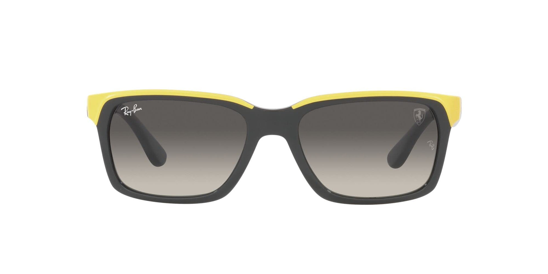 Ray-Ban RB4393M Sunglasses - Green on Rubber Yellow/Grey Gradient / 56 mm - 8056597764841