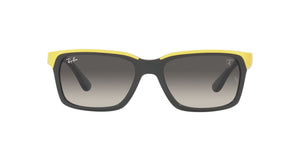 Green on Rubber Yellow/Grey Gradient