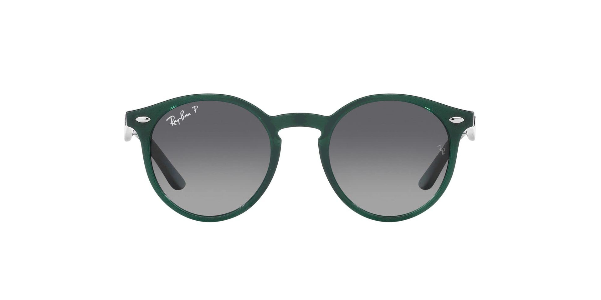 Ray-Ban RJ9064S Sunglasses - Opal Green/Grey Gradient Polarized / 44 mm - 8056597861168