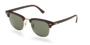 Ray-Ban Clubmaster RB3016 Sunglasses - Havana Frame/Green Lens - 805289346913