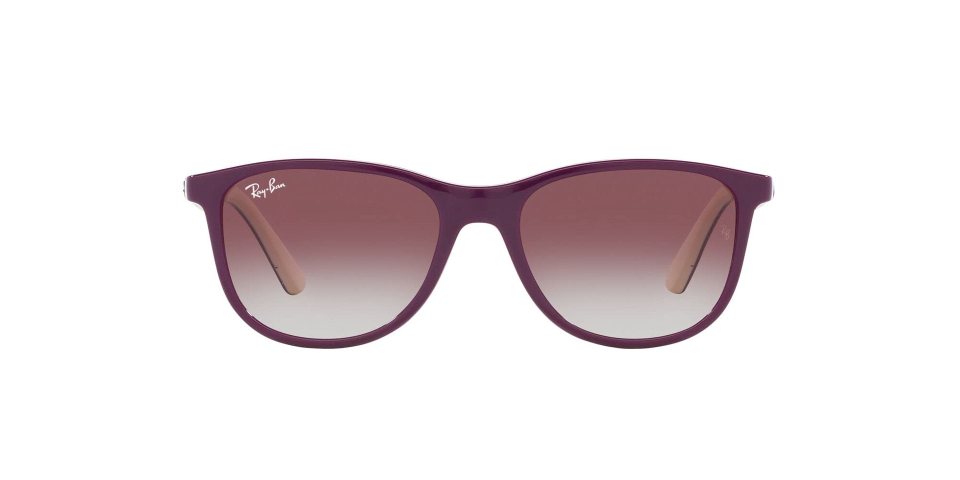 Ray-Ban RJ9077S Sunglasses - Purple on Rubber Beige/Grey Gradient Violet / 49 mm - 8056597843416