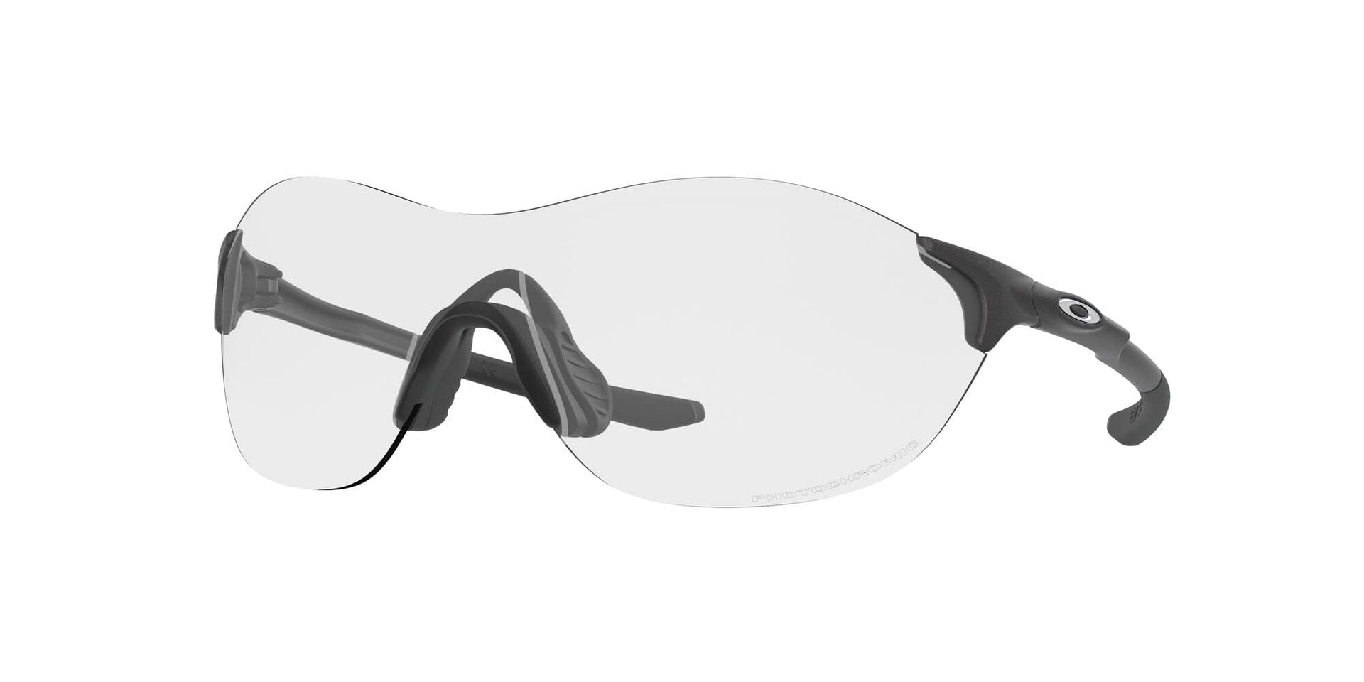 Oakley Evzero Swift Low Bridge Fit Sunglasses - Steel/Clear Black Iridium Photochromic / 38 mm - 888392295095