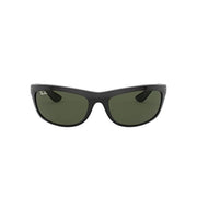 Ray-Ban Balorama RB4089 Sunglasses - Black/G-15 Green / 62 mm - 8056597139922
