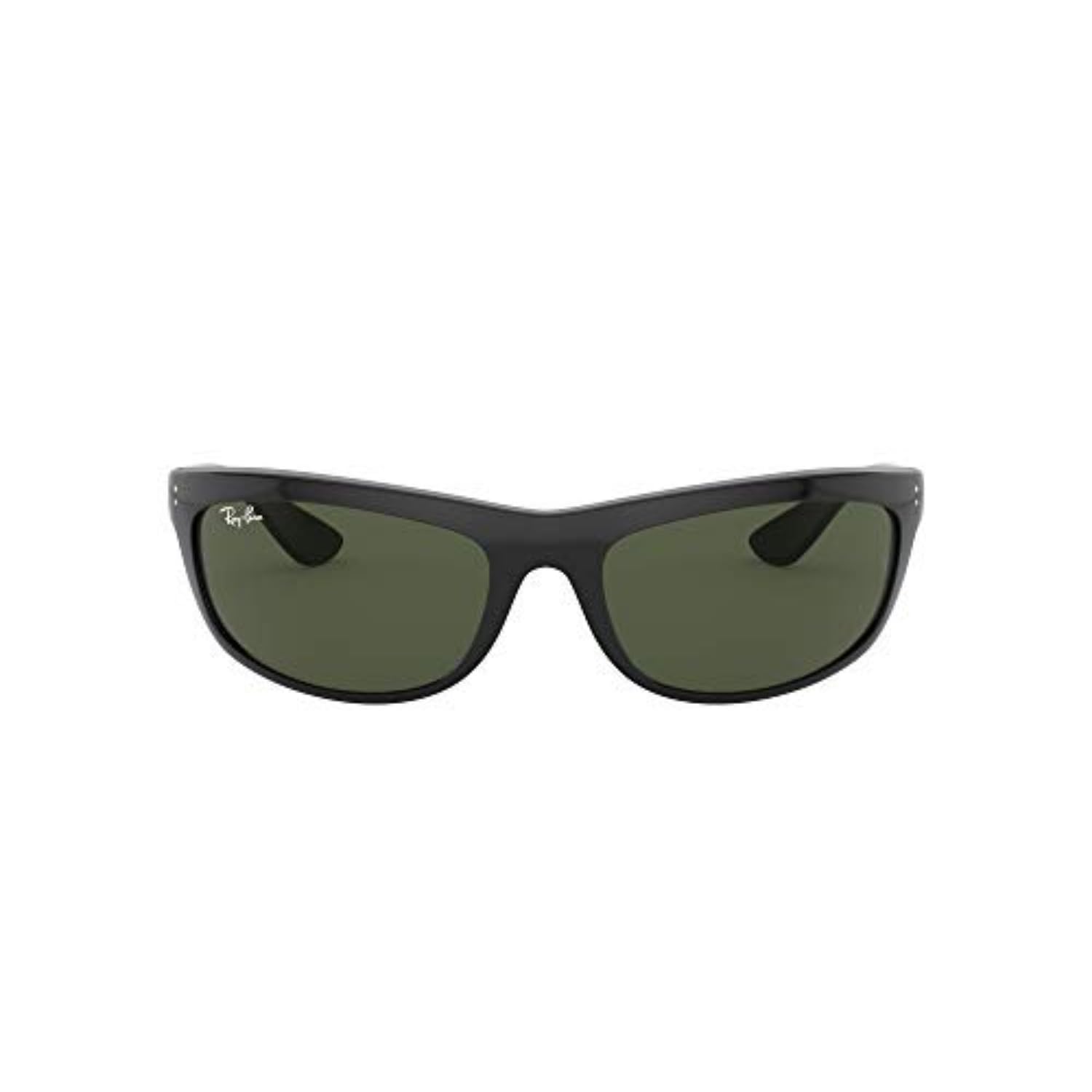 Ray-Ban Balorama RB4089 Sunglasses - Black/G-15 Green / 62 mm - 8056597139922