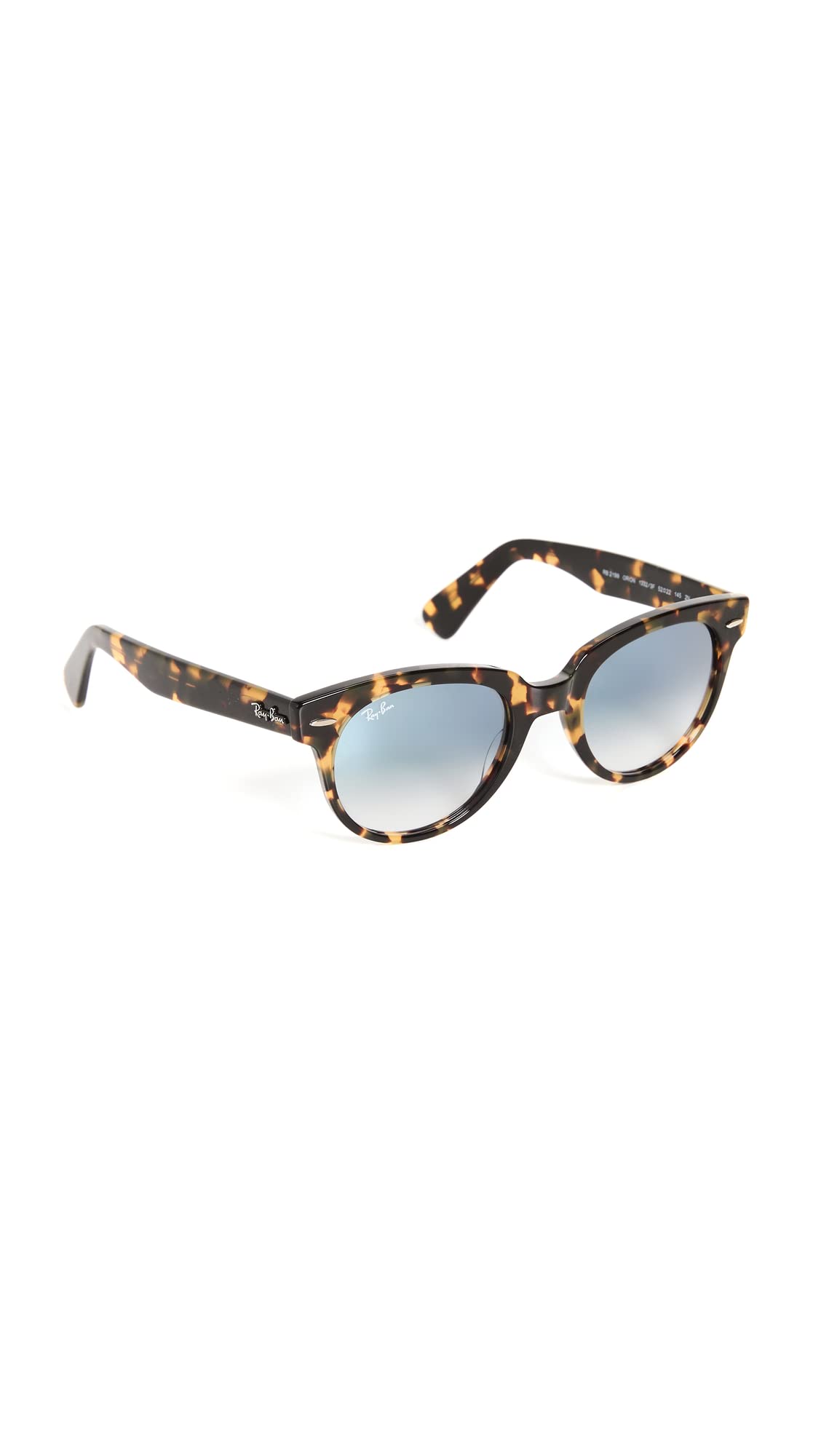 Ray-Ban Orion RB2199 Sunglasses - Yellow Havana/Clear Gradient Blue / 52 mm - 8056597461603