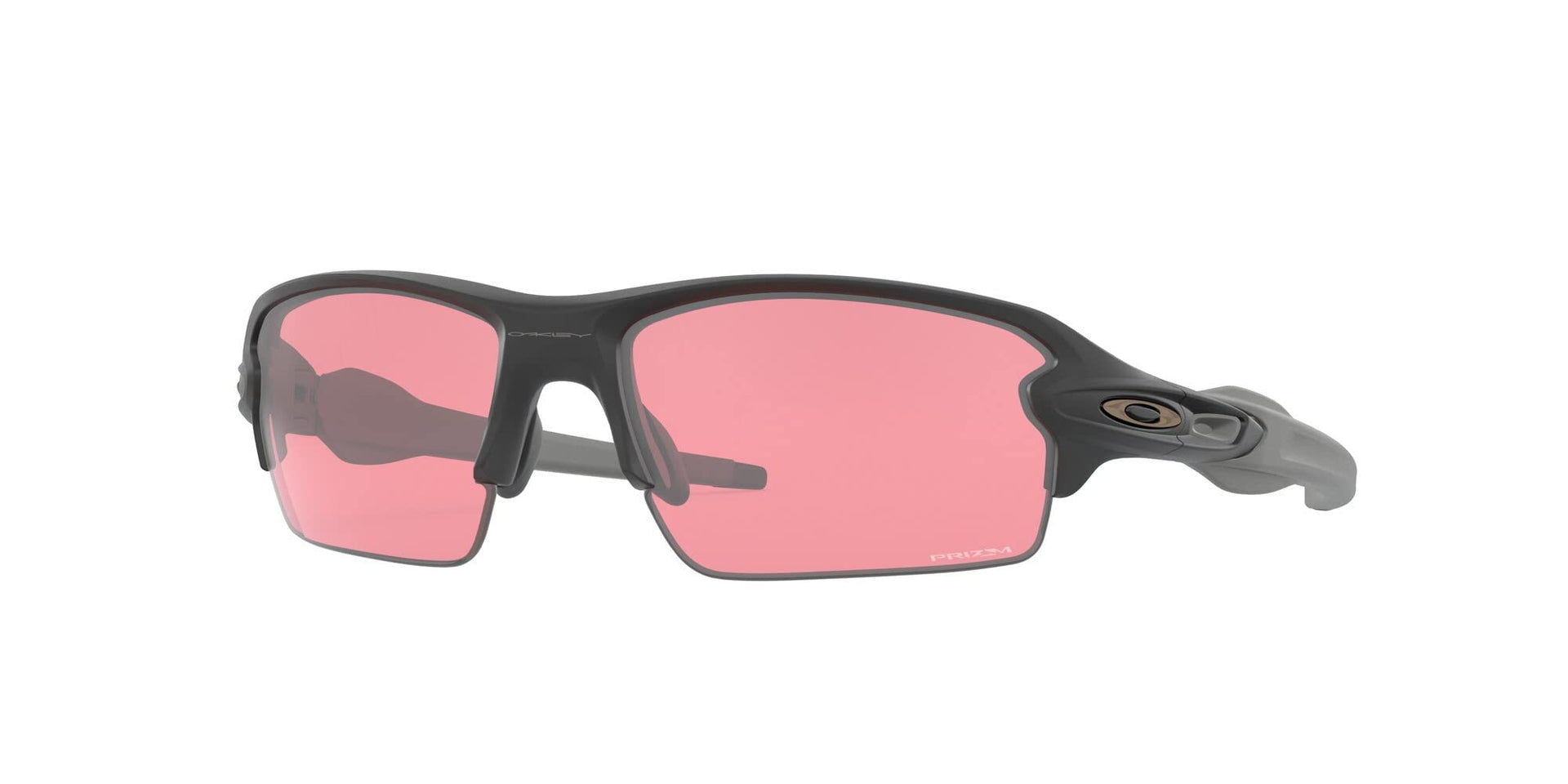 Oakley Flak Low Bridge Fit Sunglasses - Polished Black / Prizm Dark Golf / 61 mm (X002DIA7I3) - X002DIA7I3