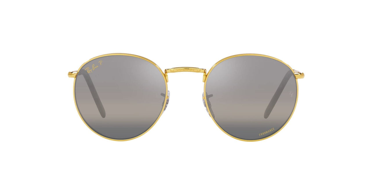 Ray-Ban RB3637 Sunglasses - Legend Gold/Polarized Clear Gradient Dark Grey / 50 mm - 8056597665179