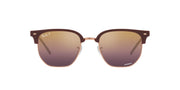 Ray-Ban New Clubmaster RB4416 Sunglasses - Bordeaux on Rose Gold / Gold/Red / Large - Variant 2 - 8056597721370