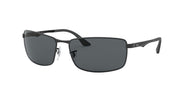 Ray-Ban RB3498 Sunglasses - Matte Black/Polarized Grey / 61 mm - 8053672303667