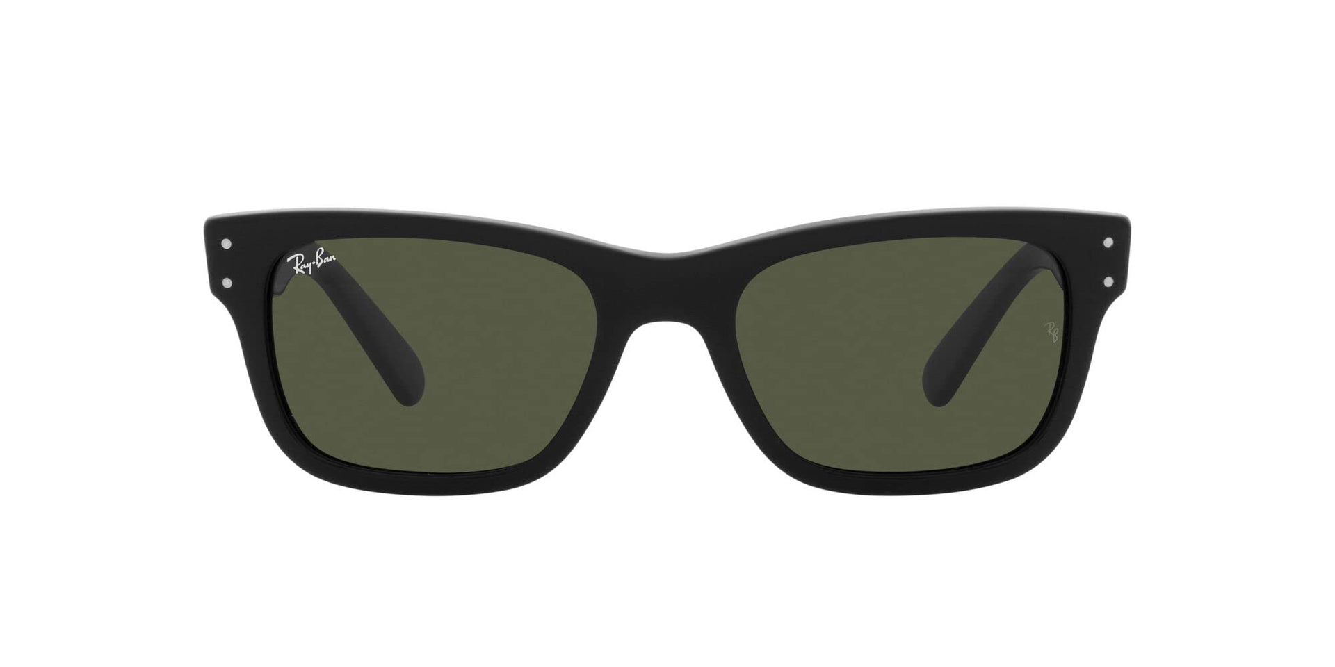 Ray-Ban Mr Burbank RB2283 Sunglasses - Black/Green / 55 mm - 8056597556408