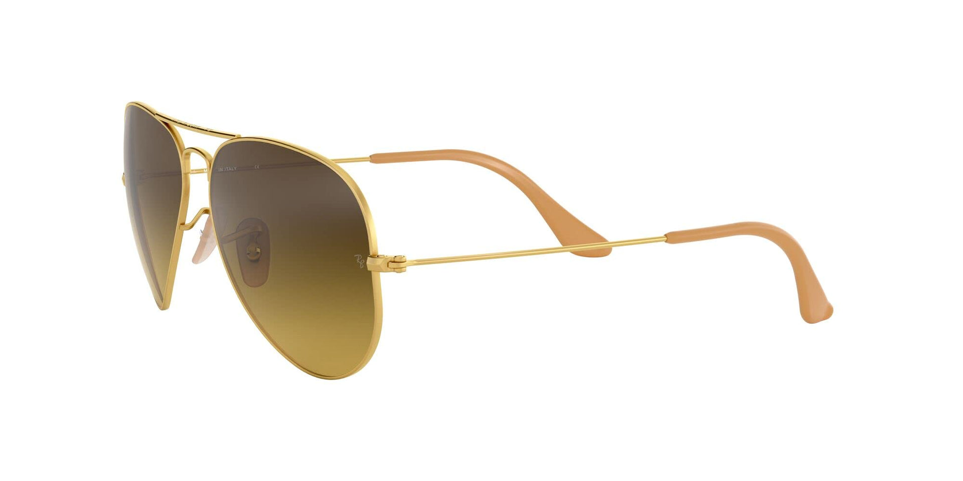 Ray-Ban Aviator RB3025 Sunglasses - Gold/ Brown Gradient / Small - 713132584712 - Additional Image 2