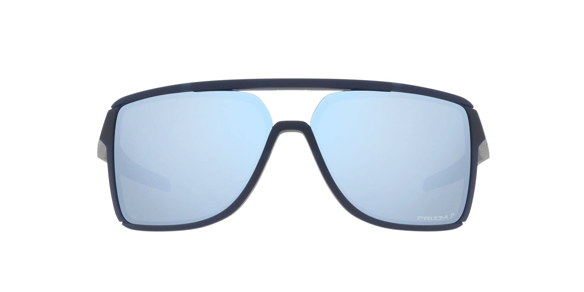 Oakley Castel Sunglasses - Matte Trans Blue/Prizm Deep Water Polarized / 63 - 888392596567