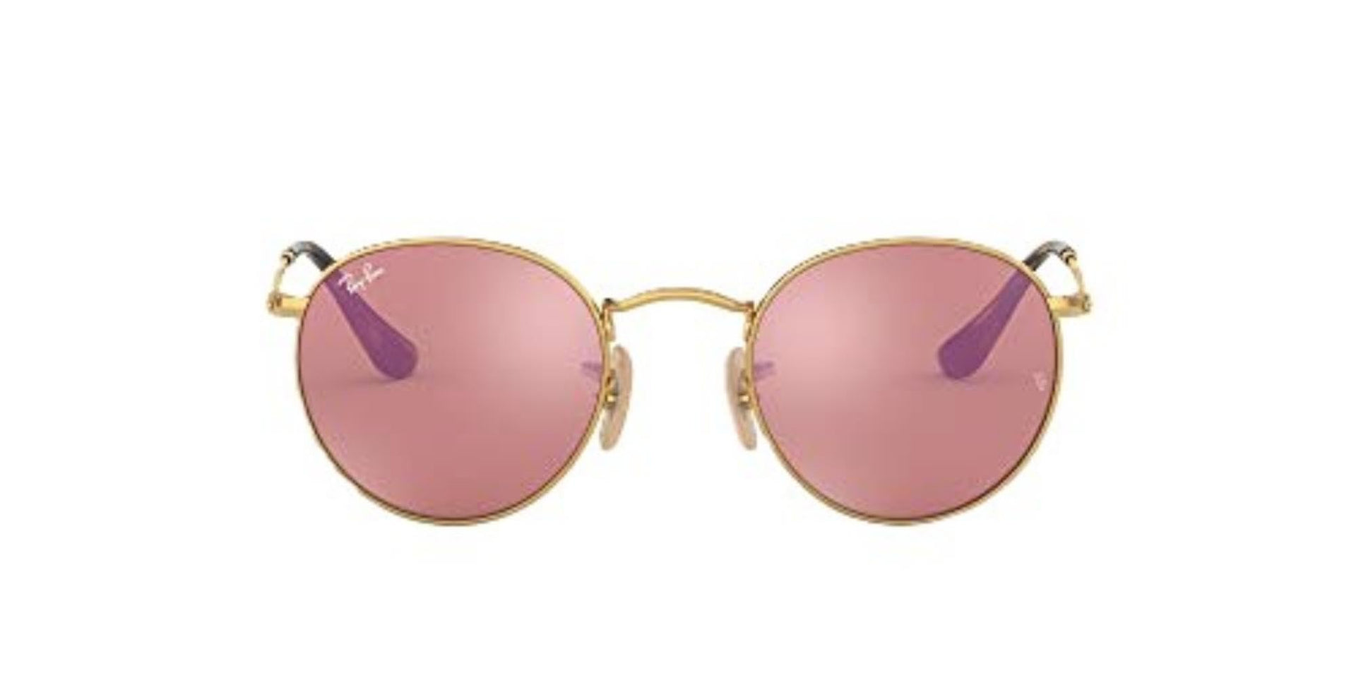 Ray-Ban RB3447N Sunglasses - Copper Mirrored / 50 mm - 8053672611502