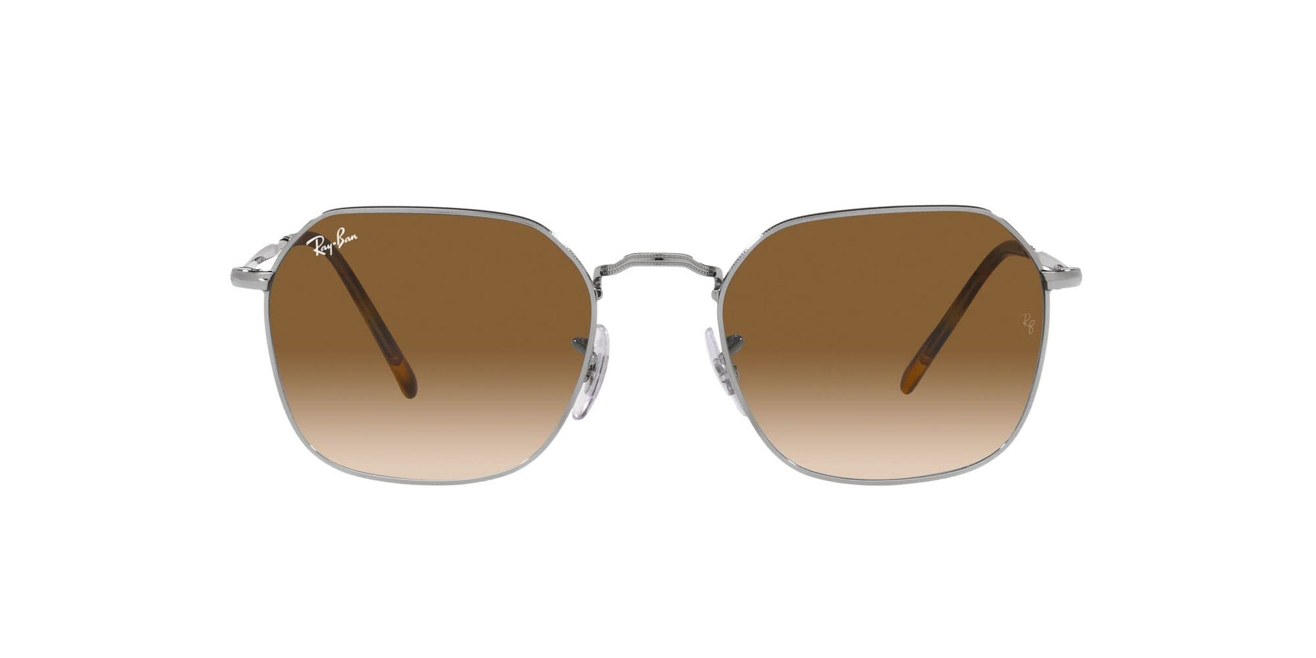 Ray-Ban Jim RB3694 Sunglasses - Gunmetal/Clear Brown Gradient / 55 mm - 8056597721288