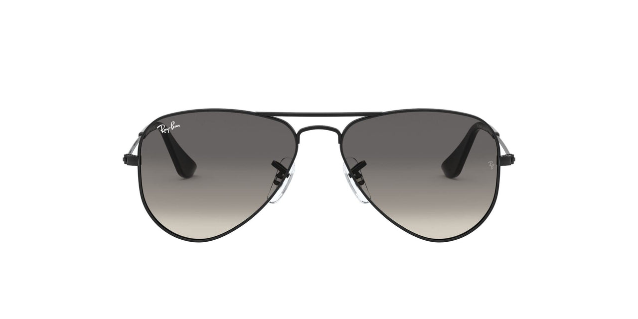 Ray-Ban Metal Aviator RJ9506S Sunglasses - Black/Light Grey Gradient Dark Grey / 52 mm - 8053672835229