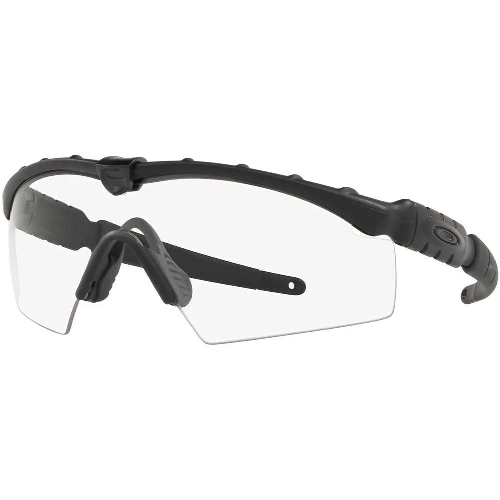 Oakley Industrial Sunglasses - Si Matte Black/Clear Polarized / 32 mm - 700285279800