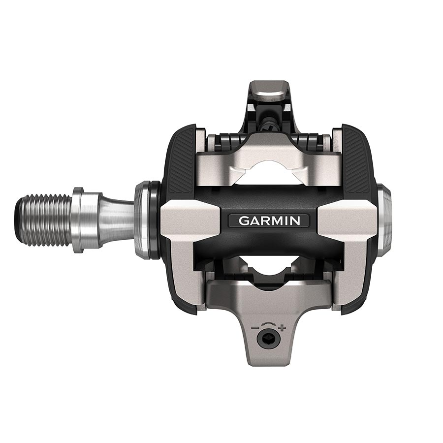 Garmin Rally XC100 dual-sided power meter clipless pedal, black alloy, 9/16 spindle