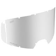 iXS clear low-profile helmet visor lens with mirrored finish