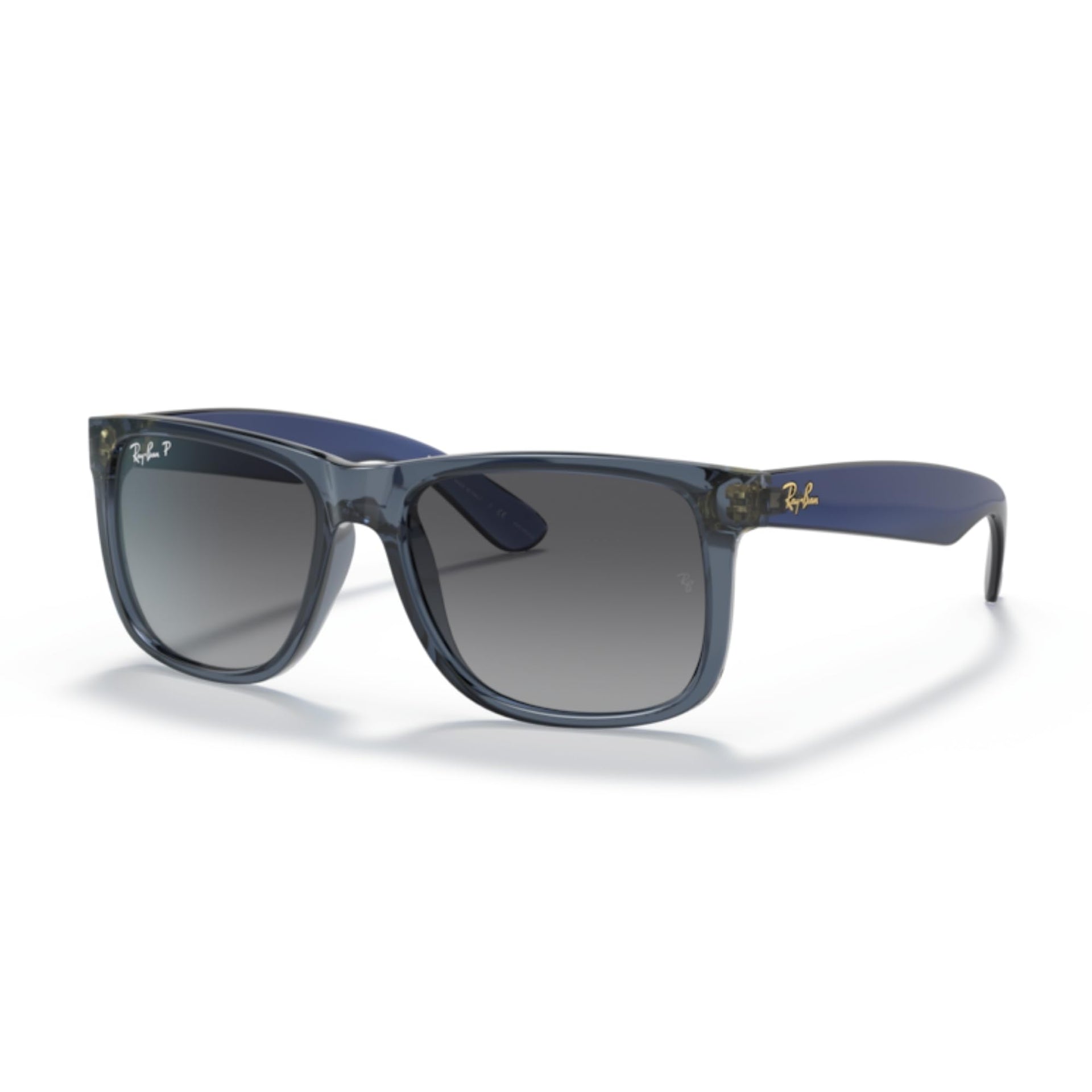 Ray-Ban Justin RB4165 Sunglasses - Transparent Blue / Grey - 8056597617604