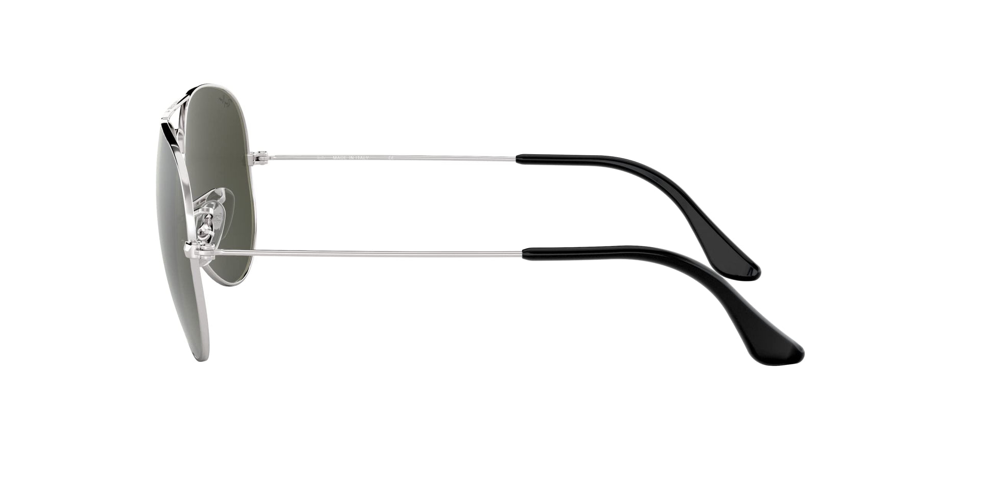 Ray-Ban Aviator RB3025 Sunglasses - Silver/Crystal Grey Mirrored / 58 mm - 805289005612 - Additional Image 2