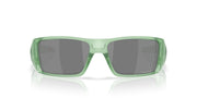 Oakley Heliostat Sunglasses - Matte Trans Jade/Prizm Black / 61 - 888392640185
