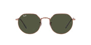 Ray-Ban Jack RB3565 Sunglasses - Rose Gold/Green / 53 mm - 8056597891790