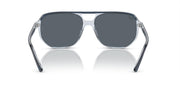 Ray-Ban Bill One RB2205 Sunglasses - Blue on Transparent Blue/Blue / 57 mm - 8056597936200 - Additional Image 3