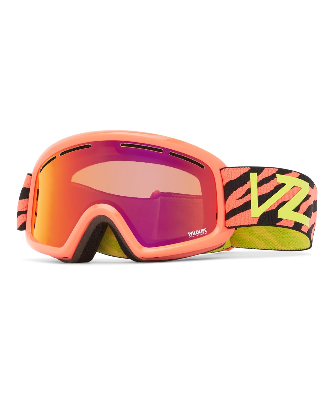 VonZipper Trike Sunglasses - Tiger Tear Red / One Size - 821299172441
