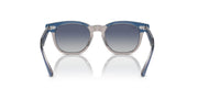 Ray-Ban RJ9098S blue sunglasses with gradient lenses and metal bridge