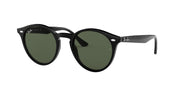 Ray-Ban Turtledove Dark RB2180 Sunglasses - Black / Dark Green / Medium - 8053672358575