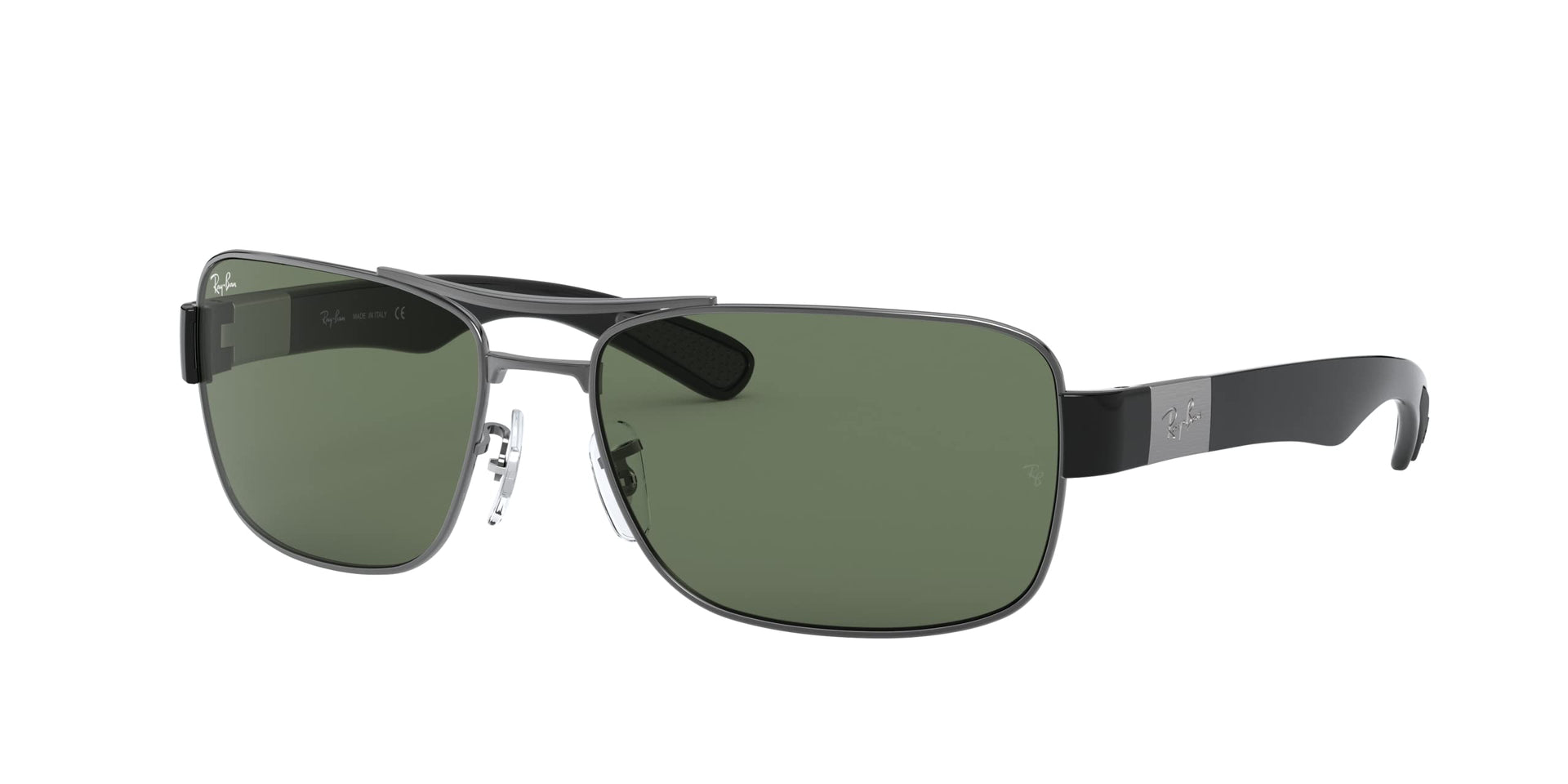 Ray-Ban RB3522 Sunglasses - Gunmetal/Dark Green / 61 mm - 8053672298642