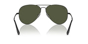 Ray-Ban Aviator Titanium RB8089 Sunglasses - Black/Green / 58 mm - 8056262031827 - Additional Image 3