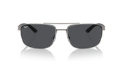 Ray-Ban RB3737 Sunglasses - Gunmetal/Dark Grey / 60 mm - 8056262041918
