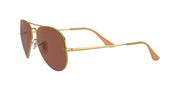 Ray-Ban Aviator Metal II RB3689 Sunglasses - Gold/Polarized Purple / 62 mm (X002C8HP2P) - X002C8HP2P - Additional Image 2