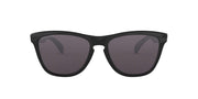 Oakley Frogskins Low Bridge Fit Sunglasses - Polished Black/Prizm Grey / 54 mm - 888392349651