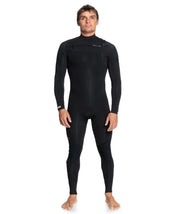 Quiksilver Mens Everyday Sessions 5/4/3 Chest Zip Wetsuit - Black / Large