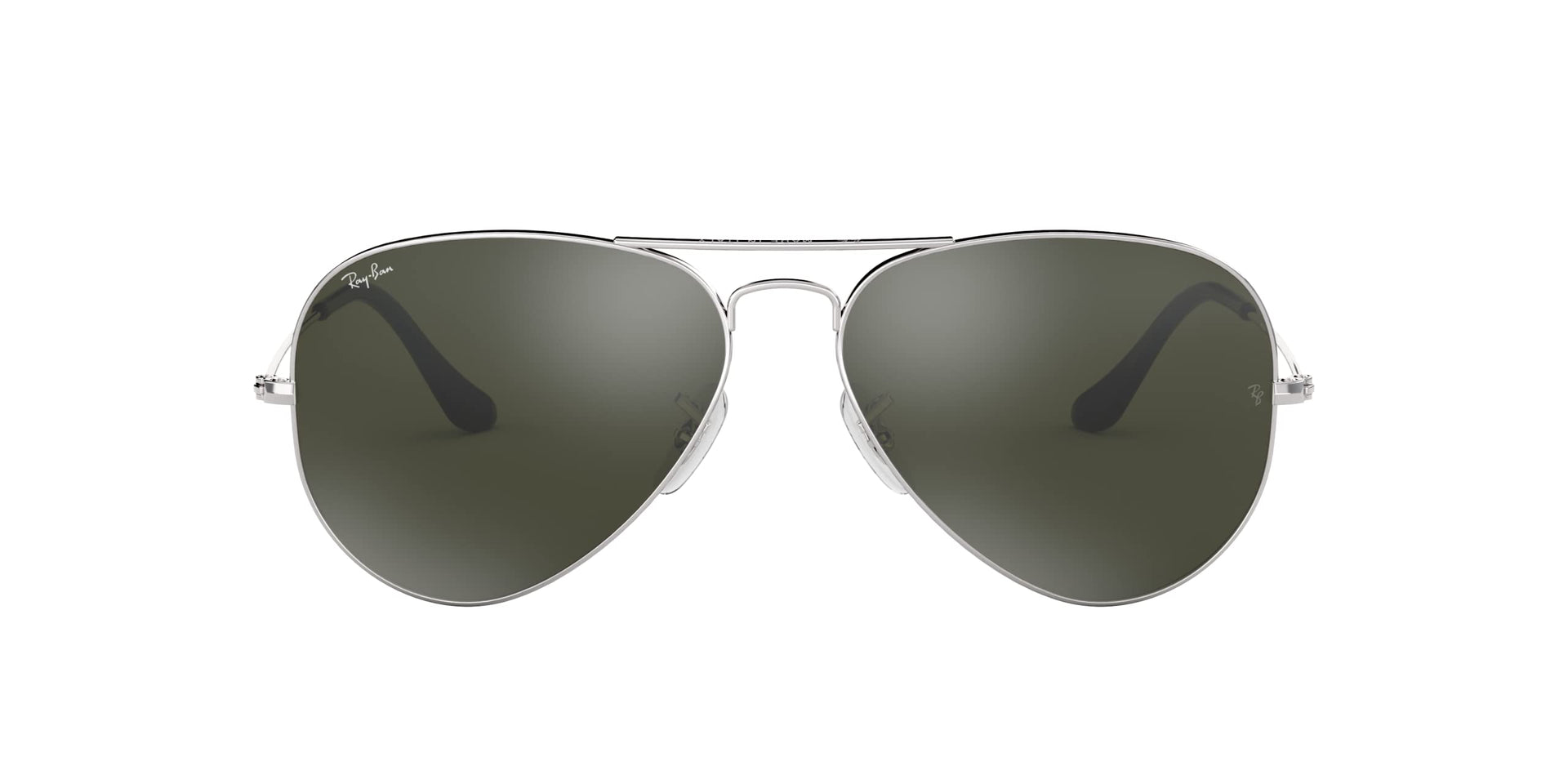 Ray-Ban Aviator RB3025 Sunglasses - Silver/Crystal Grey Mirrored / 58 mm - 805289005612 - Additional Image 3