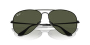 Ray-Ban Aviator Titanium RB8089 Sunglasses - Black/Green / 58 mm - 8056262031827 - Additional Image 4