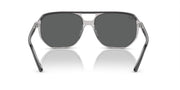 Ray-Ban Bill One RB2205 Sunglasses - Dark Grey on Transparent/Dark Grey / 60 mm - 8056597936194 - Additional Image 3