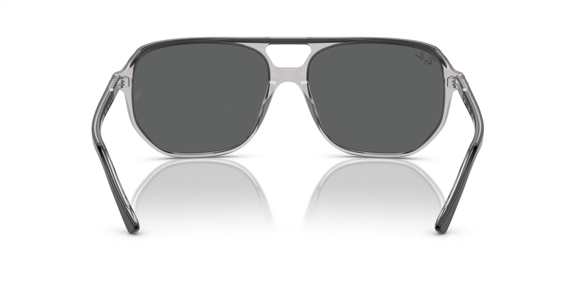 Ray-Ban Bill One RB2205 Sunglasses - Dark Grey on Transparent/Dark Grey / 60 mm - 8056597936194 - Additional Image 3