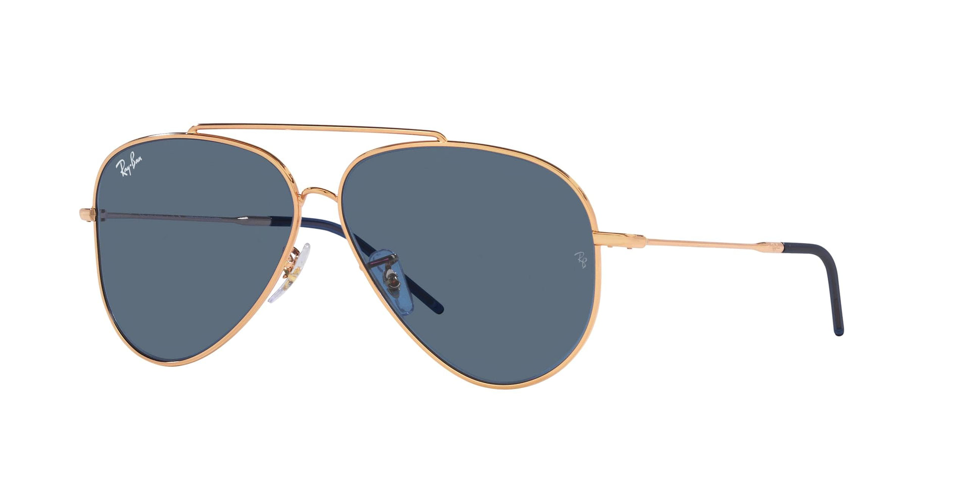 Ray-Ban Aviator Reverse RBR0101S Sunglasses - Rosegold/Dark Blue / 62 mm (X003UYKIC9) - X003UYKIC9 - Additional Image 1