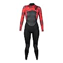 XCEL Womens Water Inspired Axis X 4/3mm Fullsuit - Black / Whale shark / 8 Short
