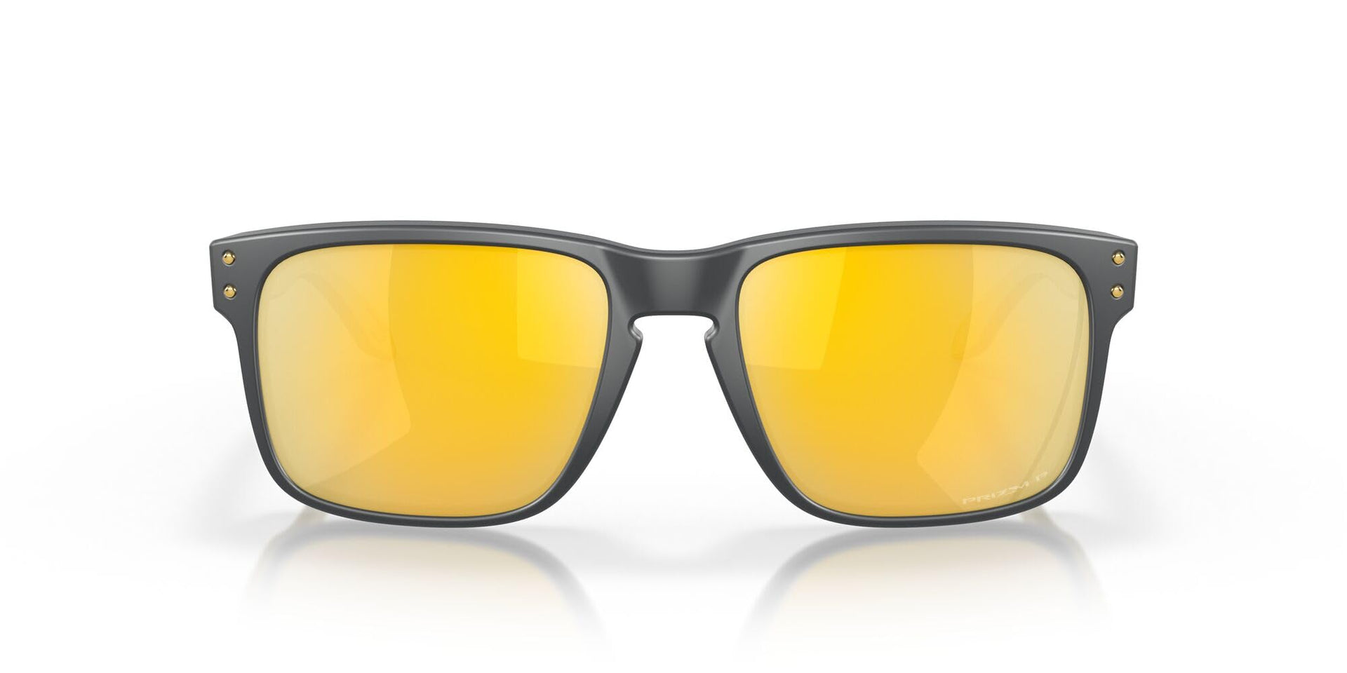 Oakley Holbrook Sunglasses - Matte Carbon/Prizm 24k Polarized / 57 mm - 888392590169