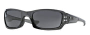 Oakley Fives Squared Sunglasses - Polished Black Frame/Gray Lens / 54 mm - 700285787091