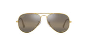 Ray-Ban Aviator RB3025 Sunglasses Batch 3 - Legend Gold/Polarized Clear Gradient Dark Brown / 55 mm - X0037J8PR7