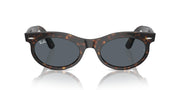Ray-Ban Wayfarer Oval RB2242 Sunglasses - Havana/Blue / 53 mm - 8056262030868
