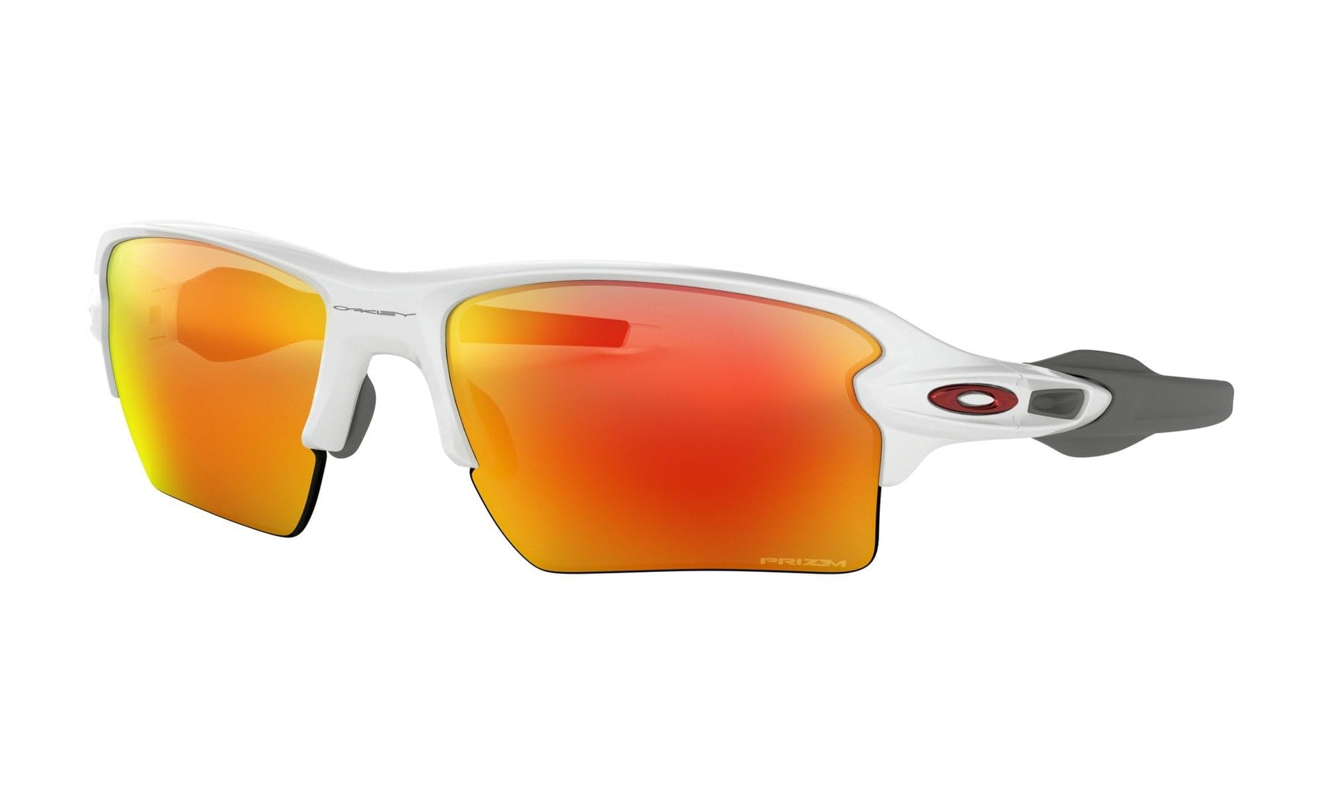 Oakley Flak XL Sunglasses - Polished White/Prizm Ruby / 59 mm - X001QU5289