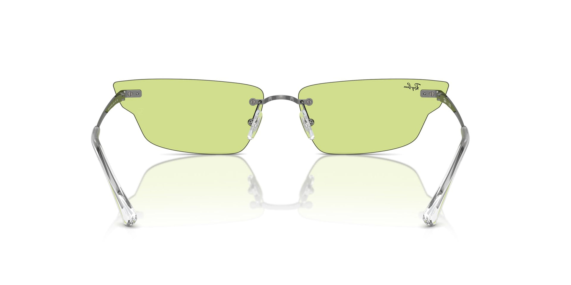 Ray-Ban Anh RB3731 Sunglasses - Gunmetal/Green / 63 mm - 8056262017074 - Additional Image 3
