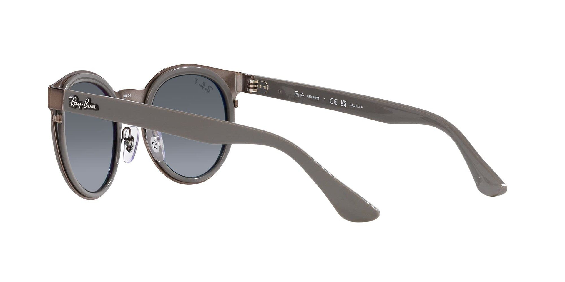 Ray-Ban Bonnie RB3710 Sunglasses - Grey on Copper/Grey Gradient Dark Blue Polarized / 50 mm (X003RARG3Z) - X003RARG3Z - Additional Image 4